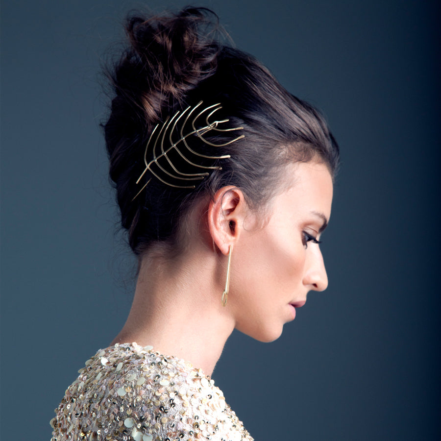 Bridal Gold Pin