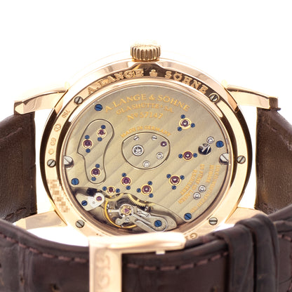 A. Lange & Sohne Lange 1 Rose Gold