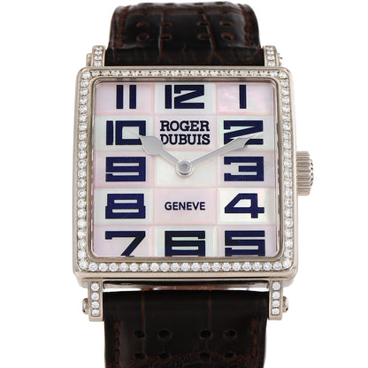 Roger Dubuis Golden Square 18K White Gold