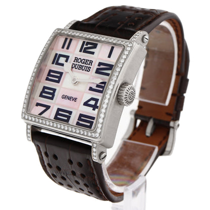 Roger Dubuis Golden Square 18K White Gold