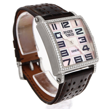 Roger Dubuis Golden Square 18K White Gold