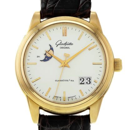 Glashutte Original Senator Panorama Date  18K Rose Gold