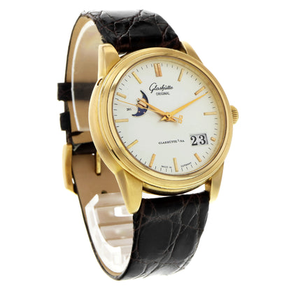 Glashutte Original Senator Panorama Date  18K Rose Gold