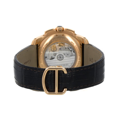 Cartier Calibre de Cartier Chronograph Rose Gold