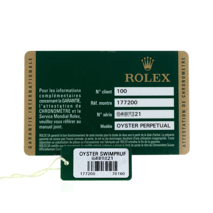 Rolex Oyster Perpetual 31 Steel