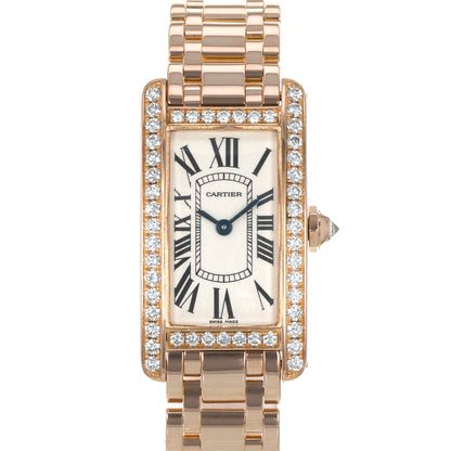 Cartier Tank Americaine Rose Gold