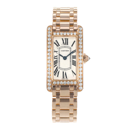 Cartier Tank Americaine Rose Gold