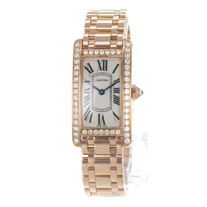 Cartier Tank Americaine Rose Gold
