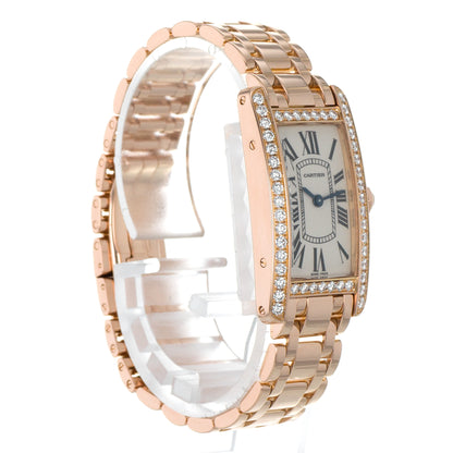Cartier Tank Americaine Rose Gold