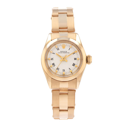 Rolex Oyster Perpetual 26 14K Yellow Gold