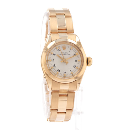 Rolex Oyster Perpetual 26 14K Yellow Gold