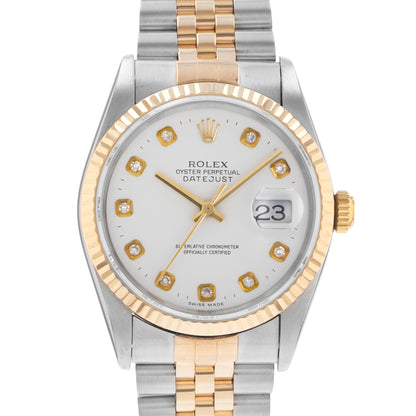 Rolex Datejust Steel & Yellow Gold