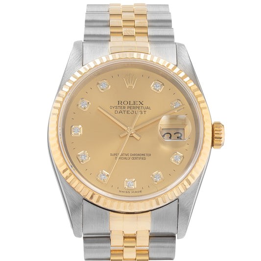 Rolex Datejust 36 Steel & Yellow Gold