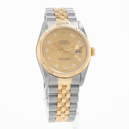 Rolex Datejust 36 Steel & Yellow Gold