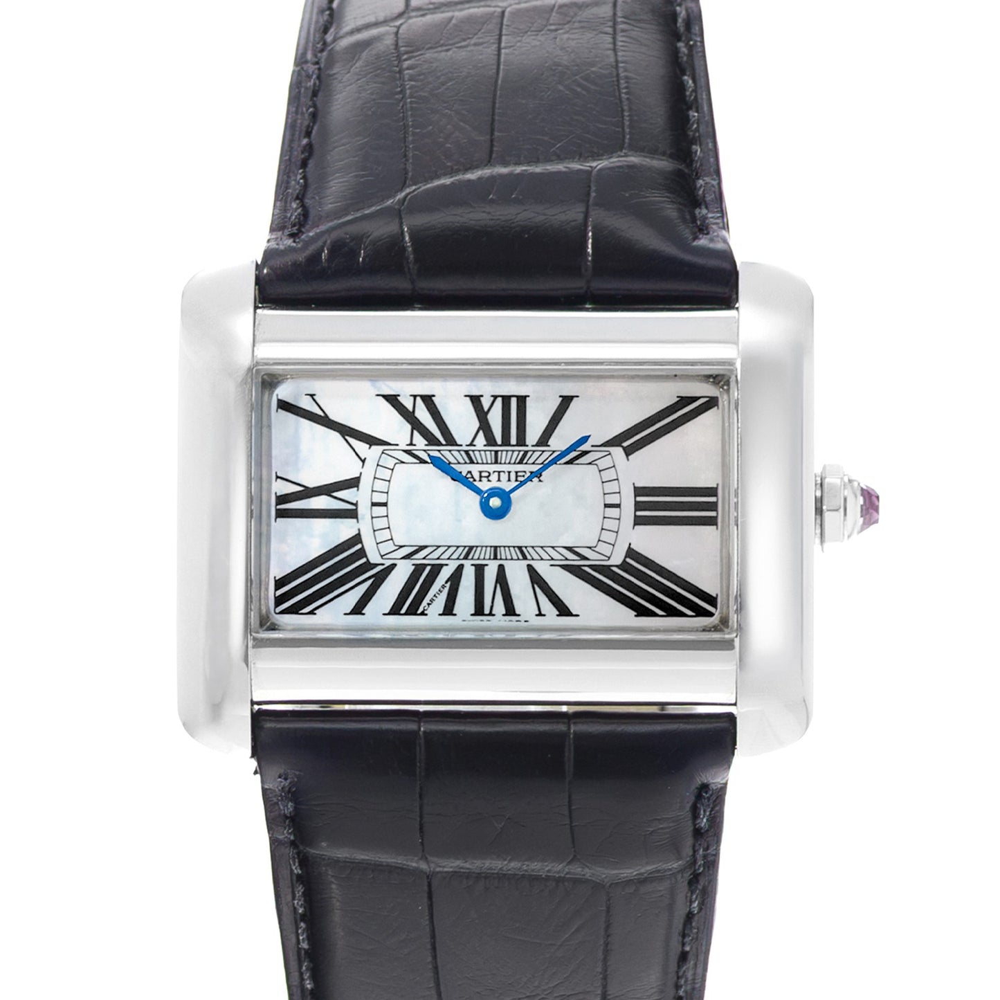 Cartier Tank Divan Steel
