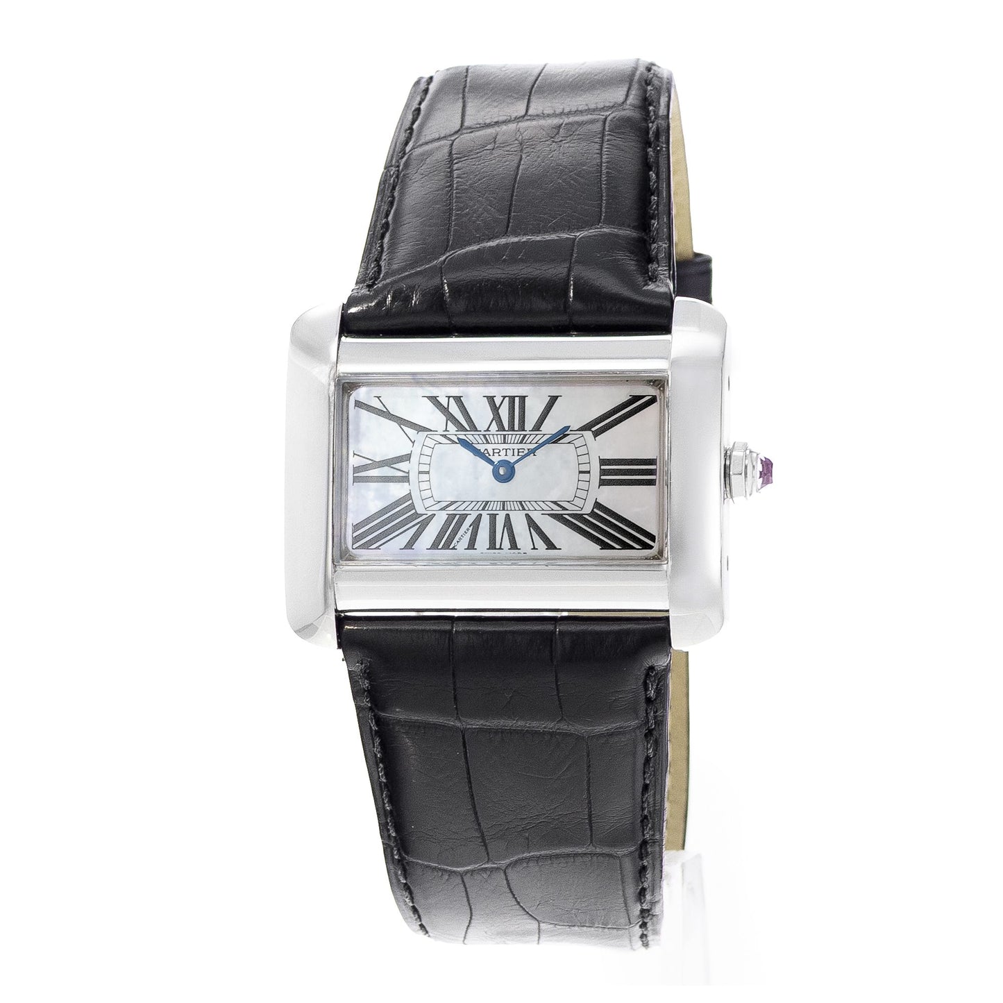 Cartier Tank Divan Steel