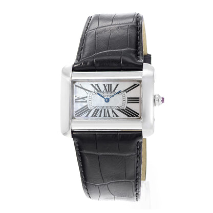 Cartier Tank Divan Steel