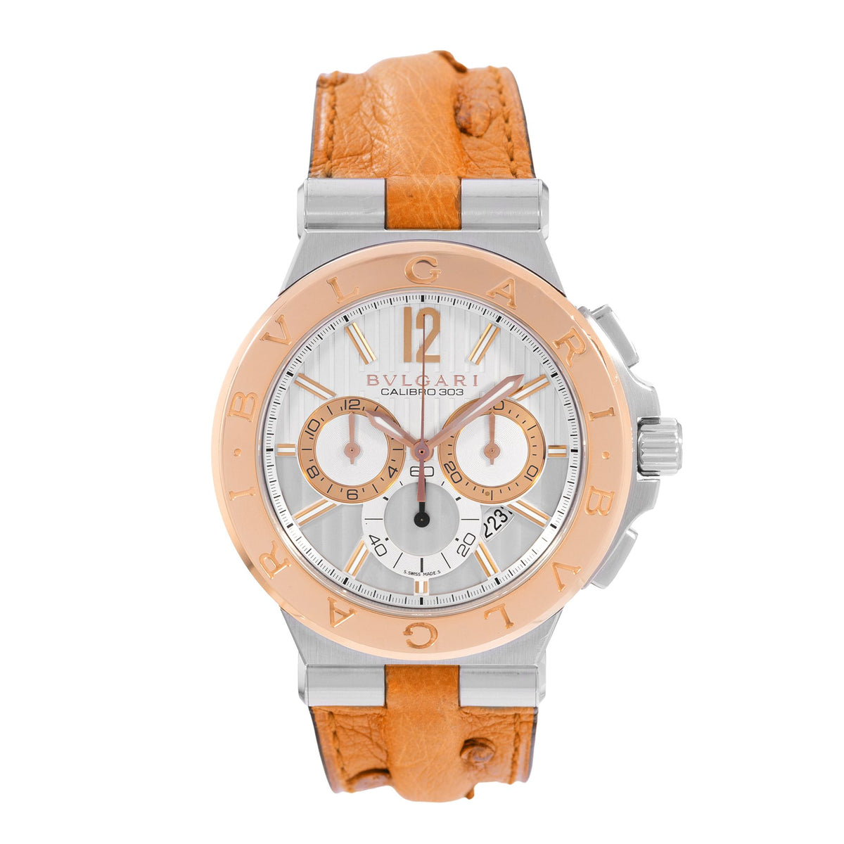 Bulgari Diagono Steel & Yellow Gold