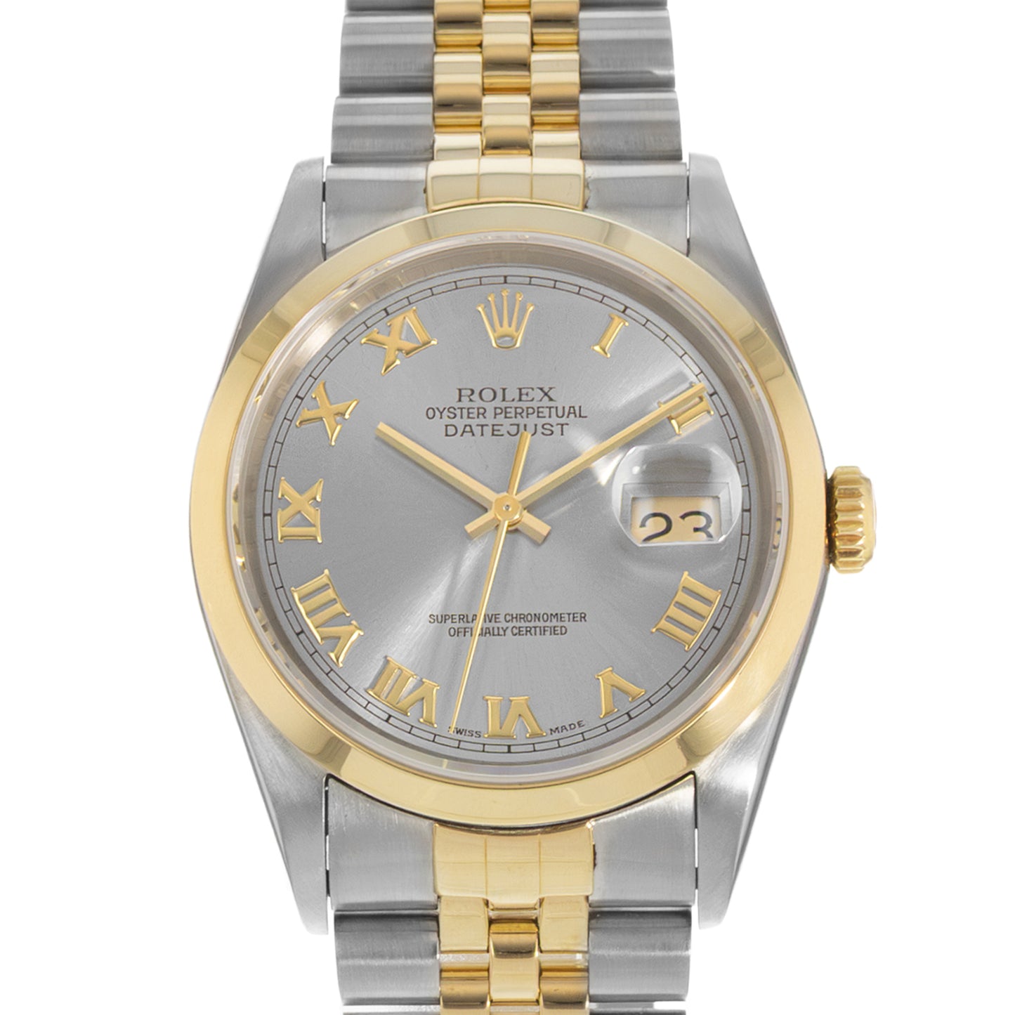 Rolex Datejust 36 Steel & Yellow Gold