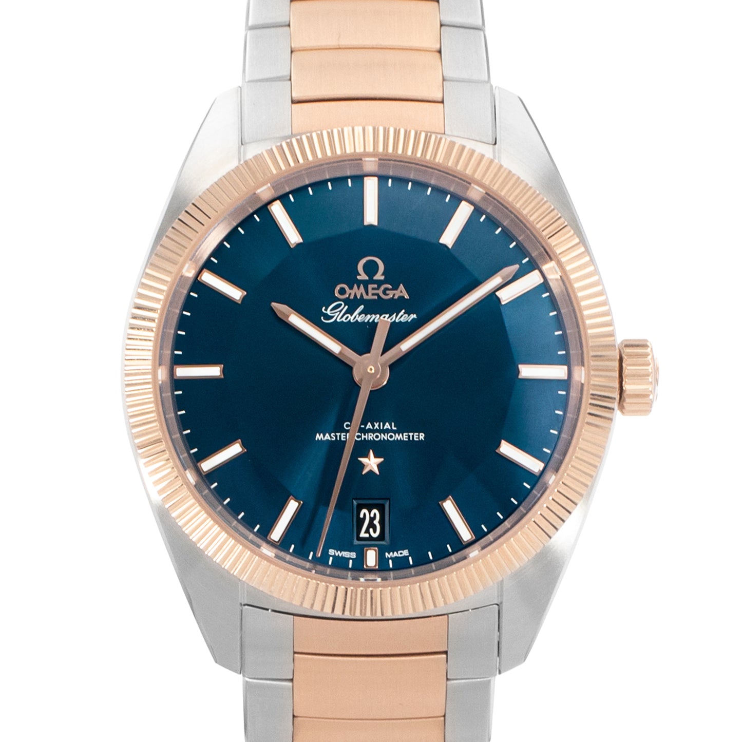 Omega Globalmaster Steel & Rose Gold