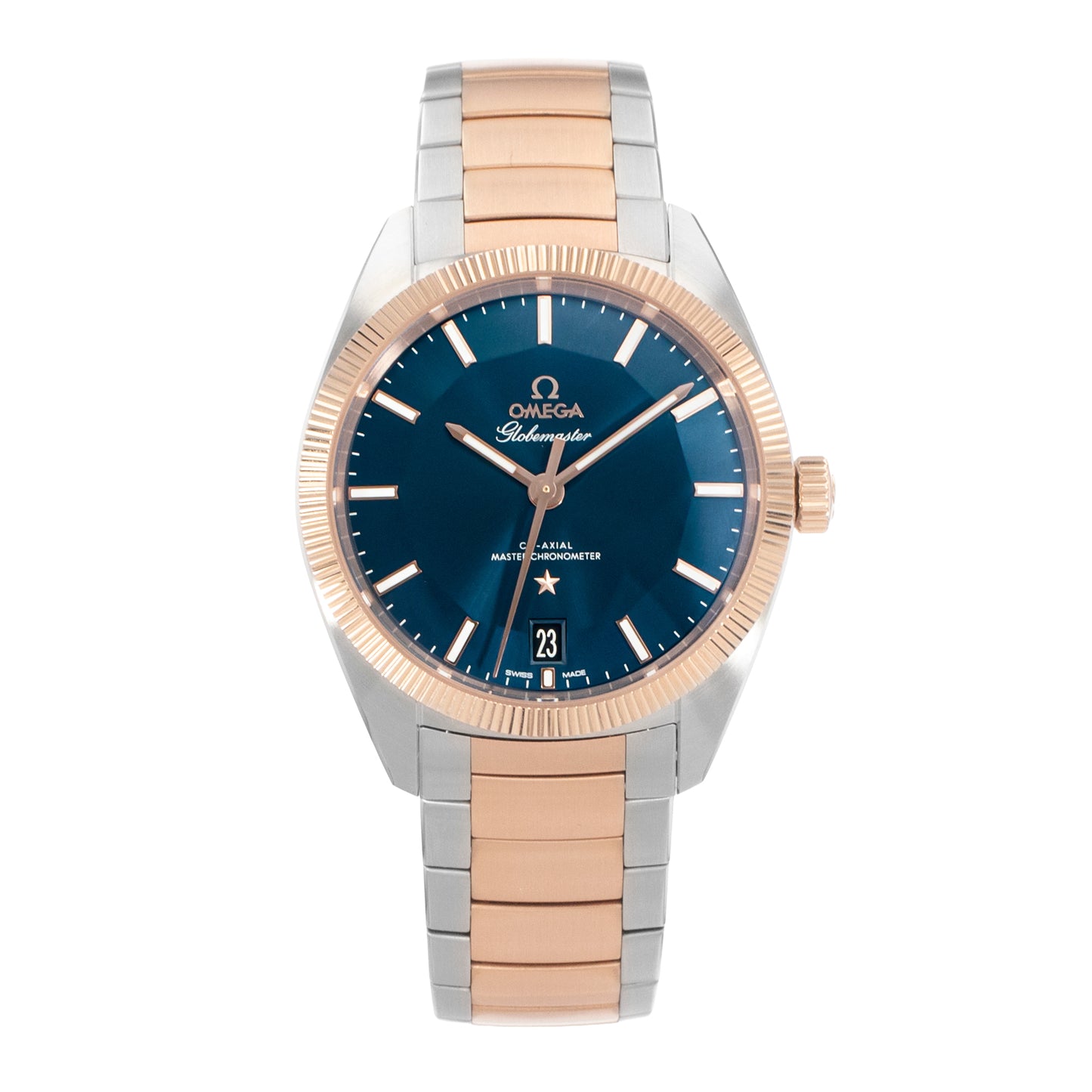 Omega Globalmaster Steel & Rose Gold