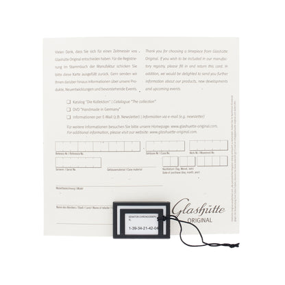 Glashutte Original Senator Steel