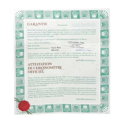 Rolex Oyster Perpetual Date Steel