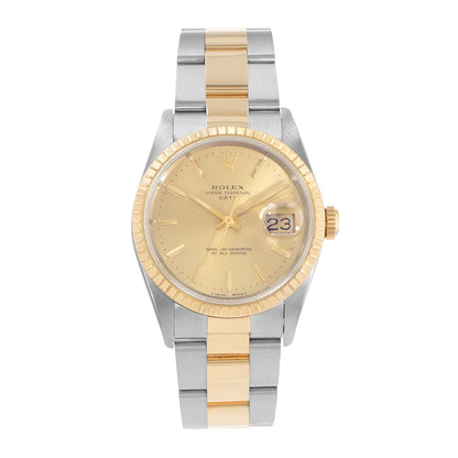 Rolex Oyster Perpetual Date 34 Steel & Yellow Gold