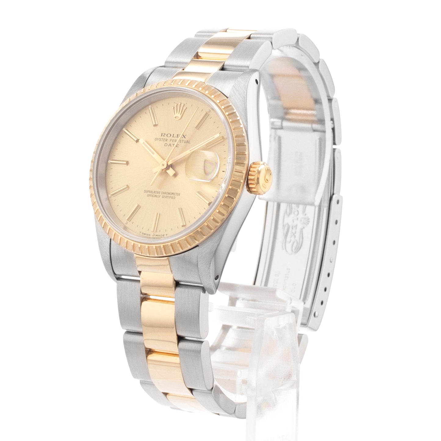 Rolex Oyster Perpetual Date 34 Steel & Yellow Gold
