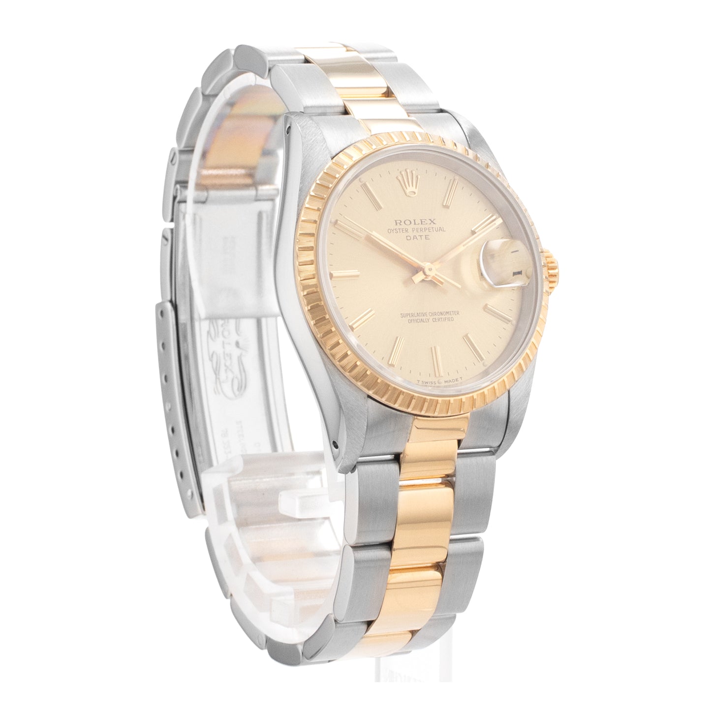 Rolex Oyster Perpetual Date 34 Steel & Yellow Gold