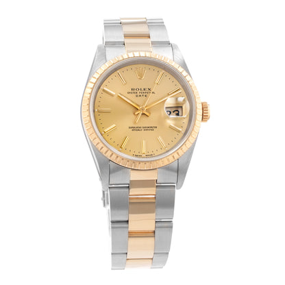 Rolex Oyster Perpetual Date 34 Steel & Yellow Gold