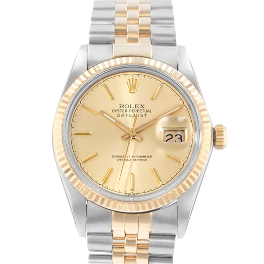 Rolex Datejust 36 Steel & Yellow Gold