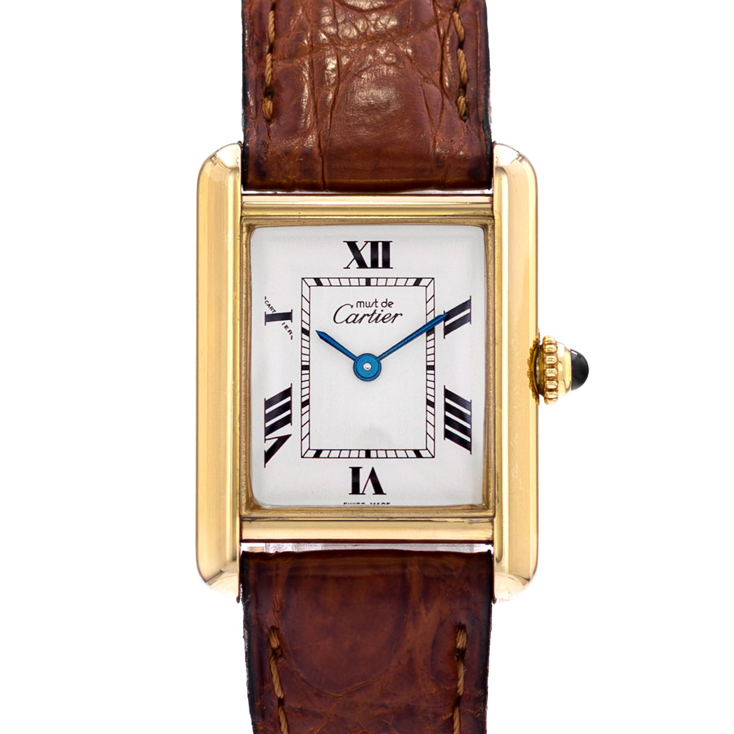 Cartier Tank Vermeil Silver