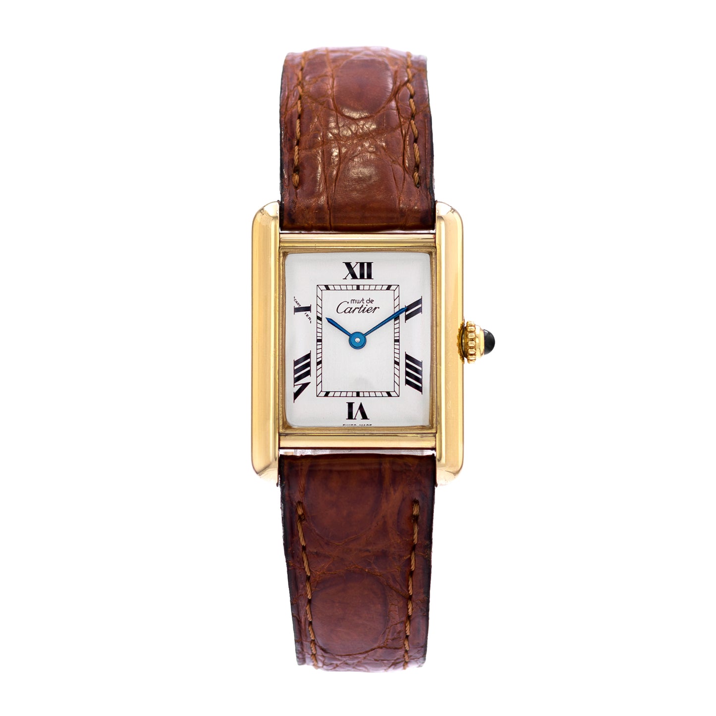 Cartier Tank Vermeil Silver