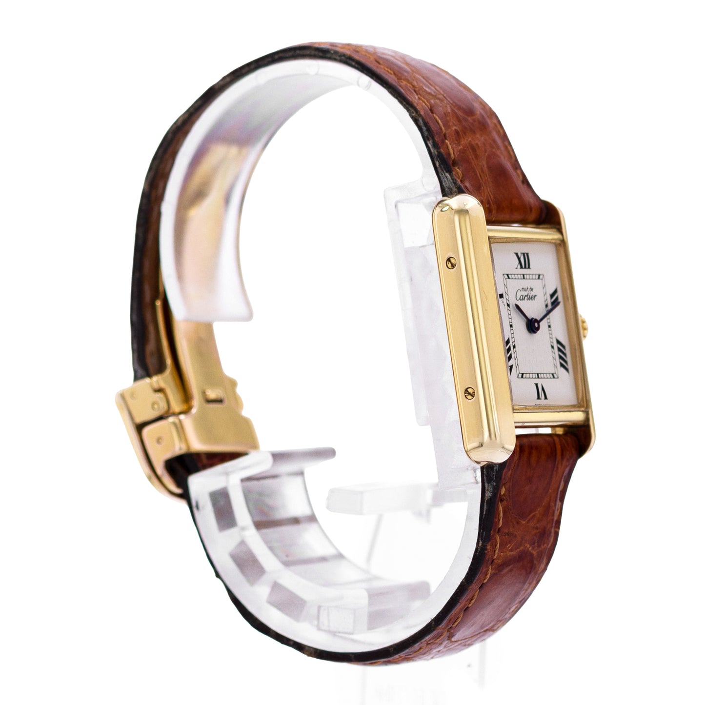 Cartier Tank Vermeil Silver
