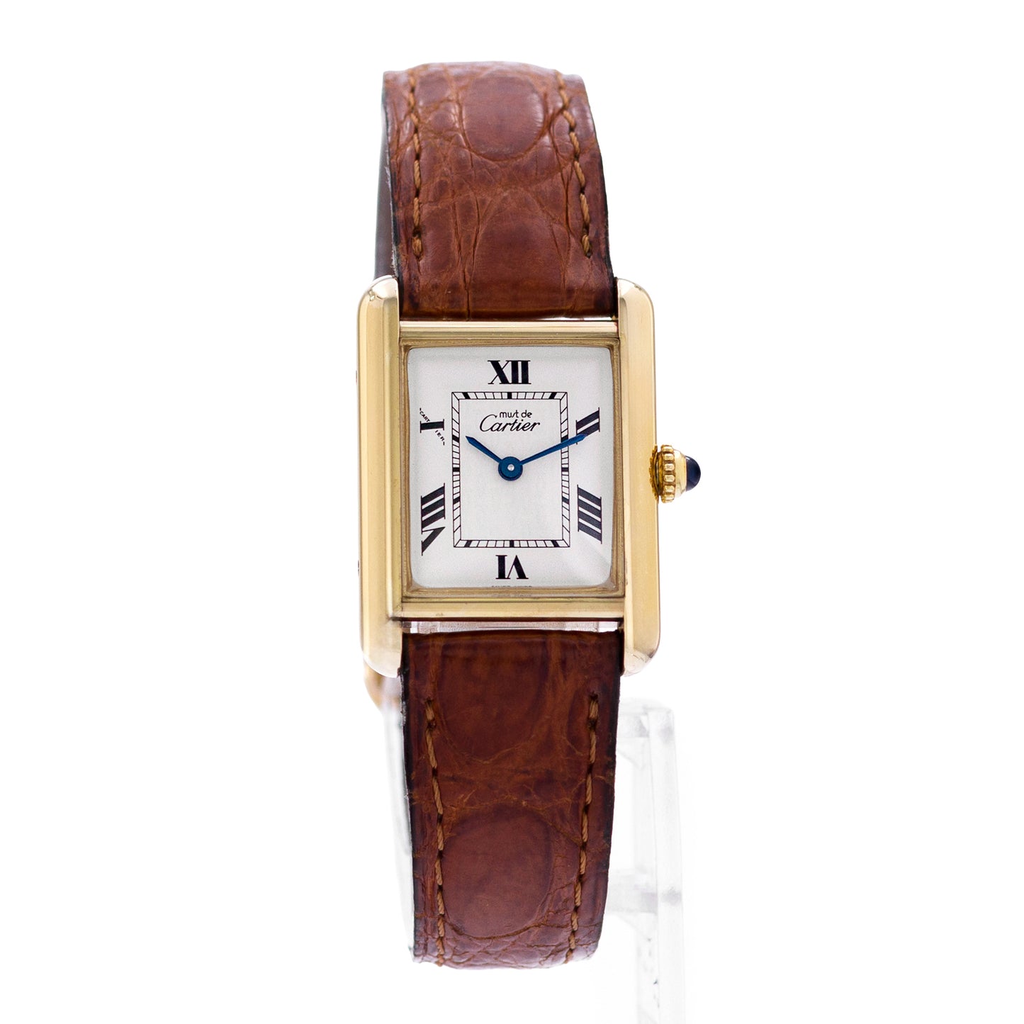 Cartier Tank Vermeil Silver