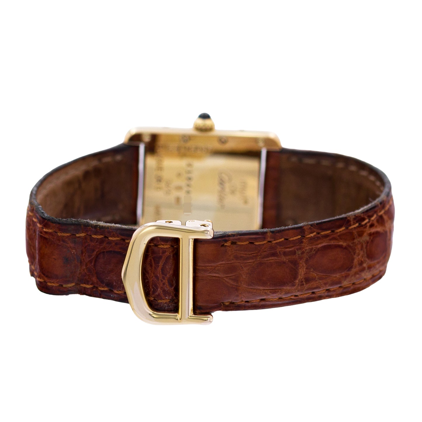 Cartier Tank Vermeil Silver