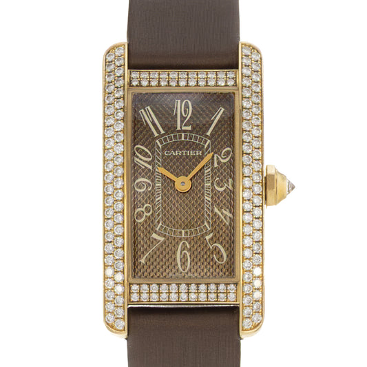 Cartier Tank Americaine Yellow Gold