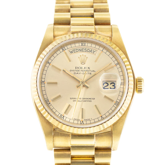 Rolex Day-Date 36 Yellow Gold