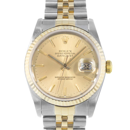 Rolex Datejust 36 Steel & Yellow Gold