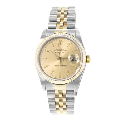 Rolex Datejust 36 Steel & Yellow Gold