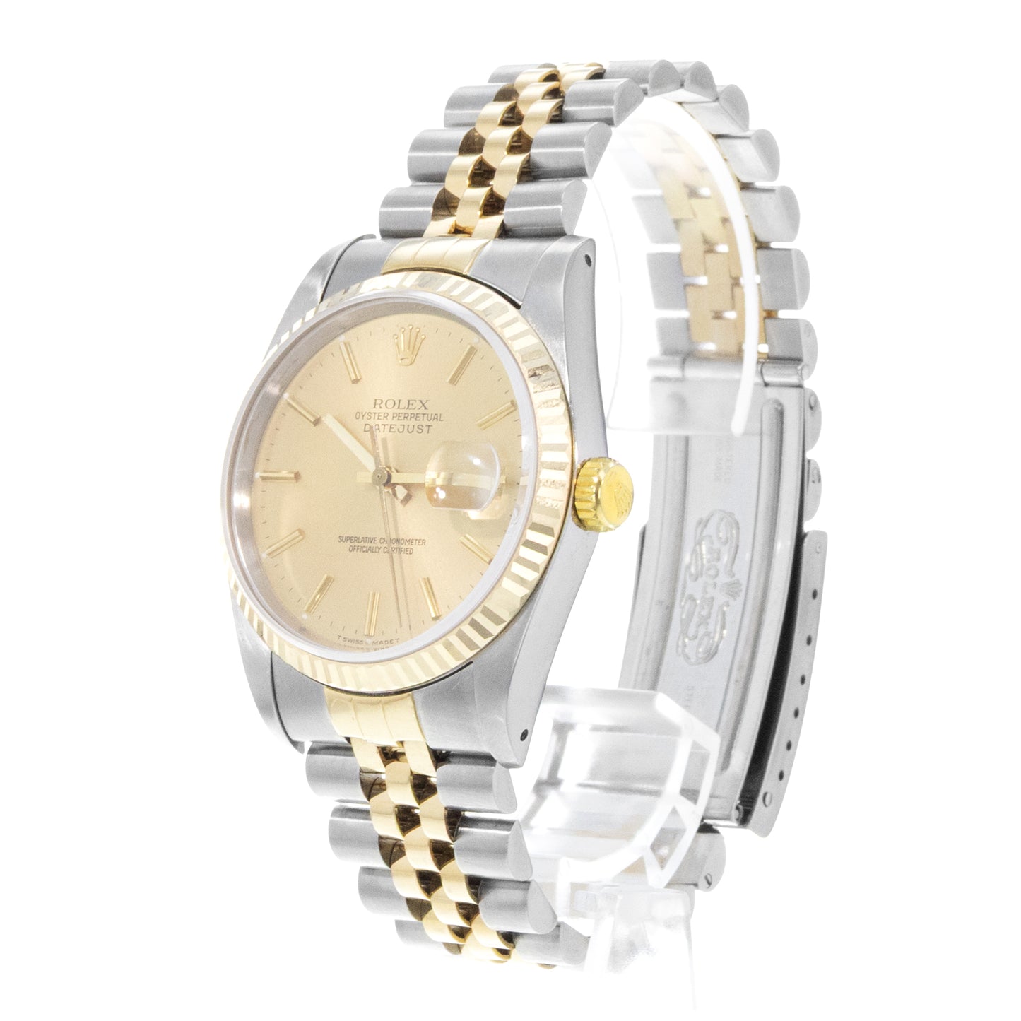 Rolex Datejust 36 Steel & Yellow Gold