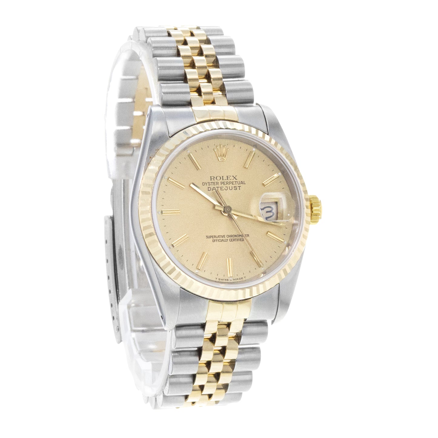 Rolex Datejust 36 Steel & Yellow Gold
