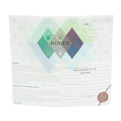 Rolex Explorer 36 Steel