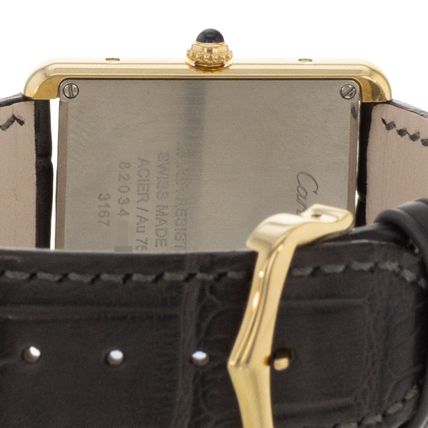 Cartier Tank Solo Yellow Gold