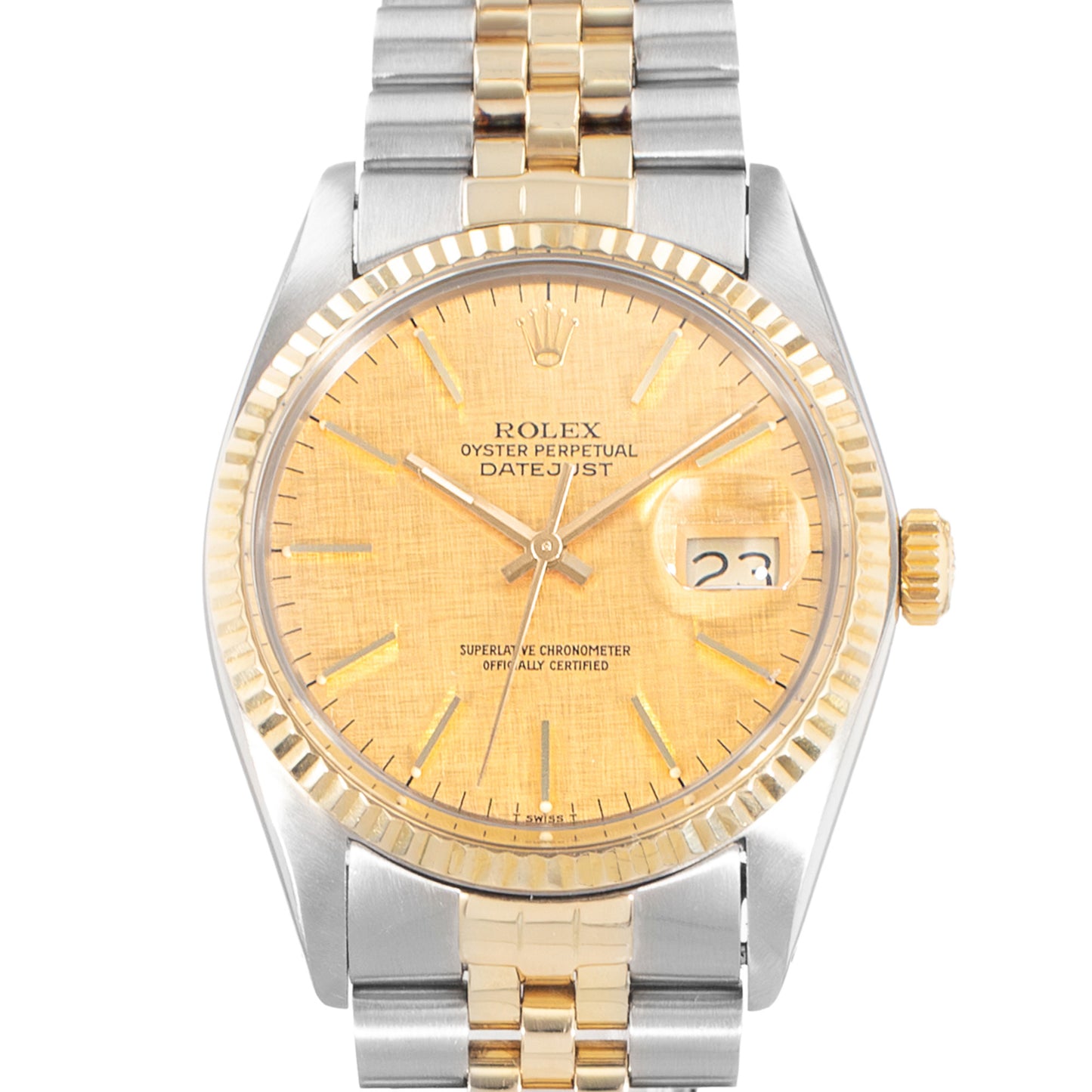 Rolex Datejust 36 Steel & Yellow Gold