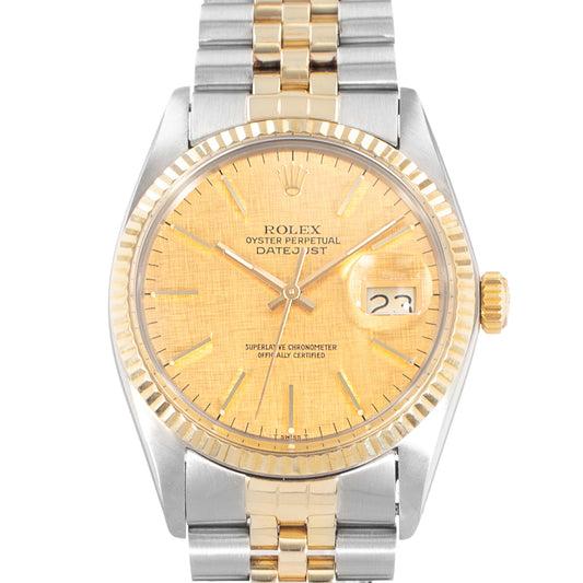 Rolex Datejust 36 Steel & Yellow Gold