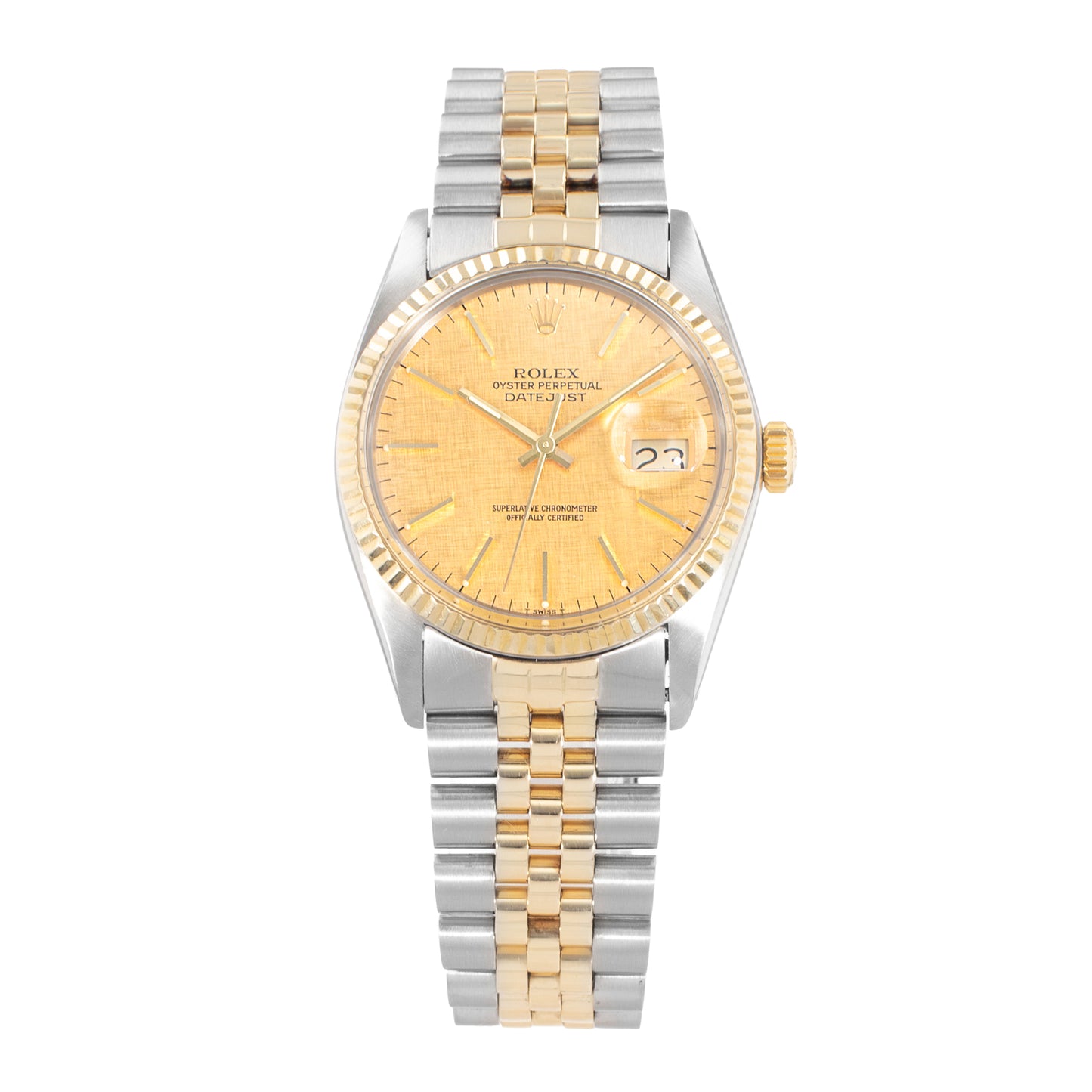 Rolex Datejust 36 Steel & Yellow Gold