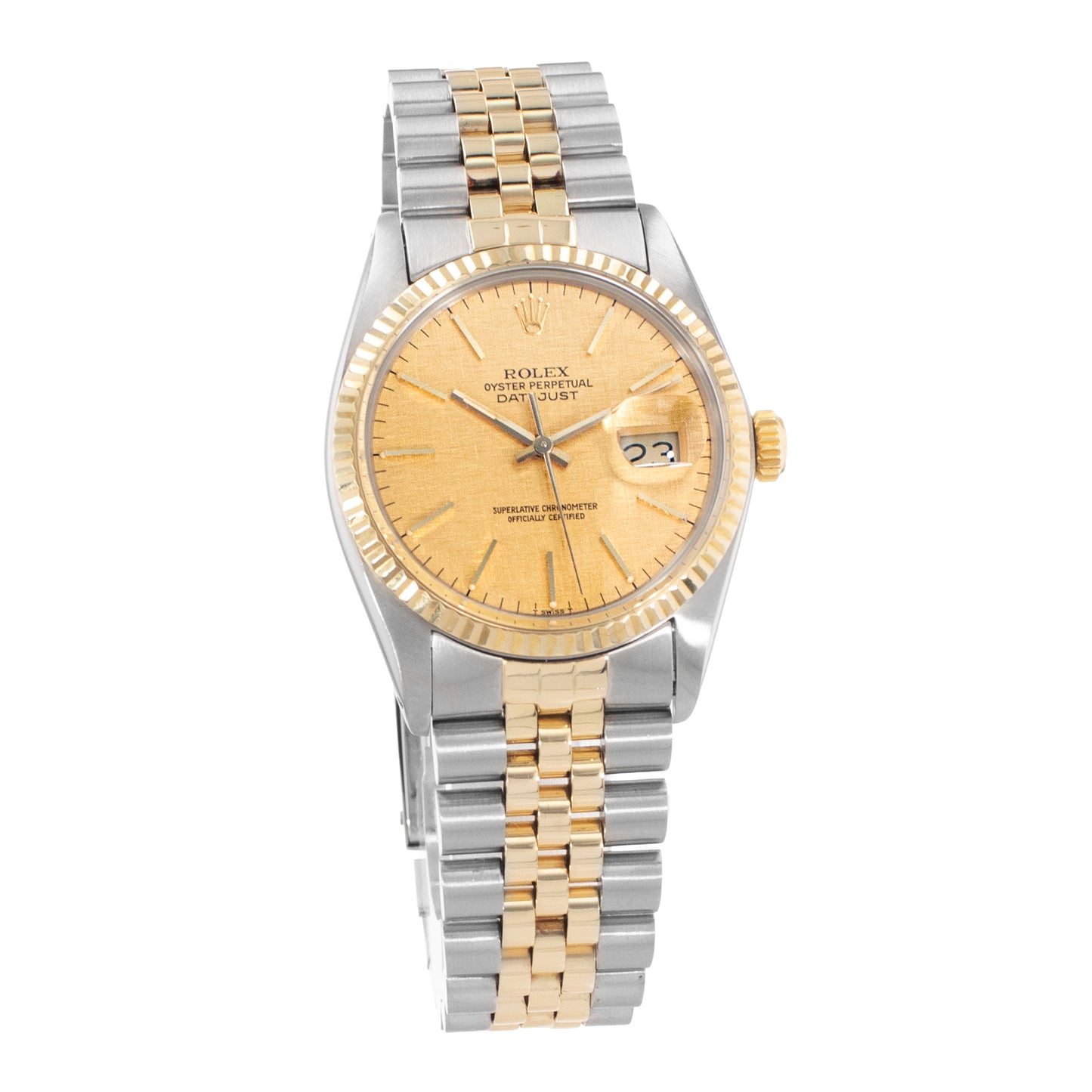 Rolex Datejust 36 Steel & Yellow Gold