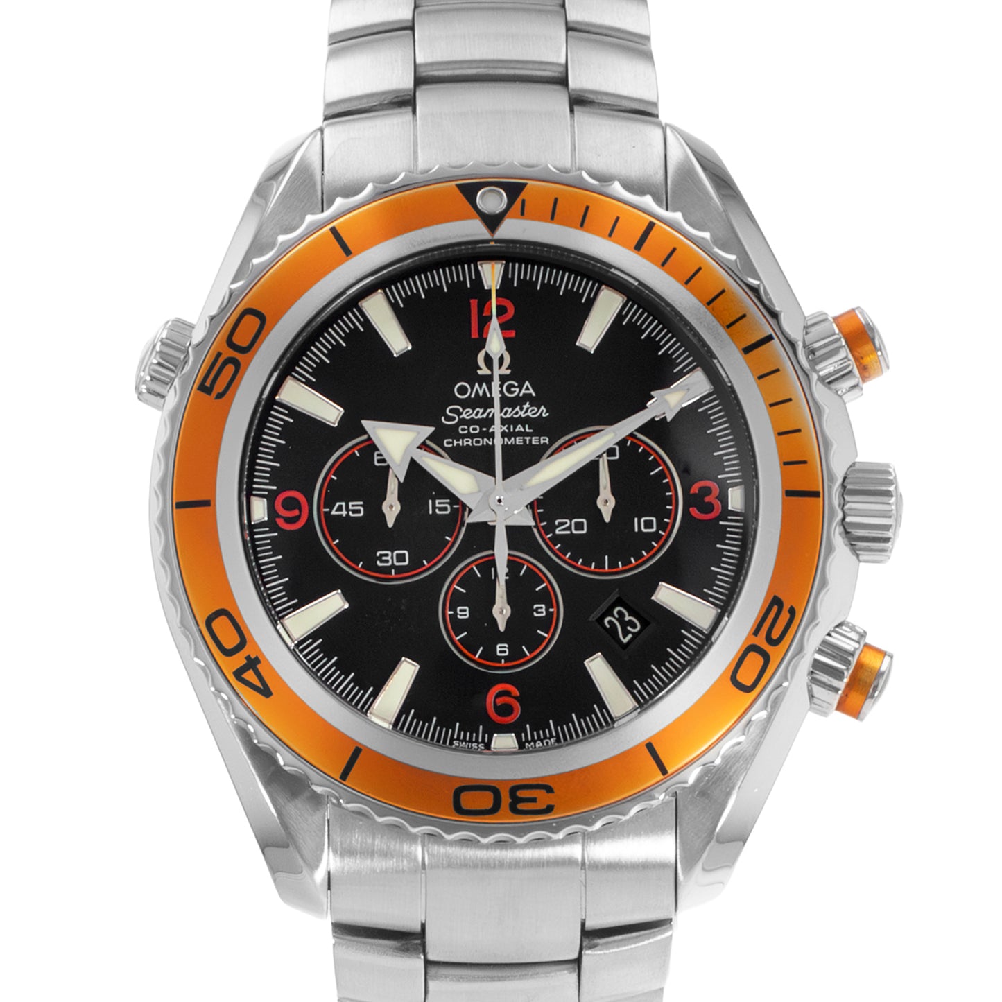 Omega Seamaster Planet Ocean Chronograph Steel